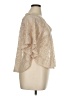 Bongo 100% Polyester Tan Short Sleeve Blouse Size XL - photo 4