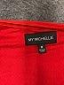 My Michelle 100% Polyester Red Short Sleeve Blouse Size M - photo 7