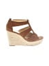 MICHAEL Michael Kors 100% Leather Brown Wedges Size 9 - photo 1