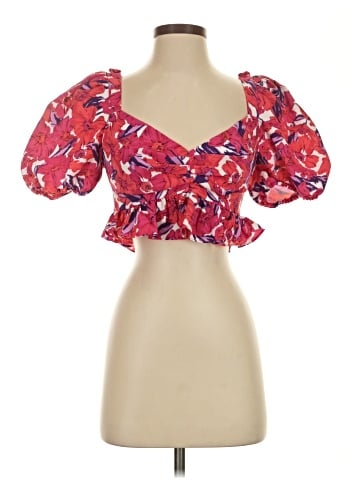 Lovers + Friends Short Sleeve Blouse (view 1)