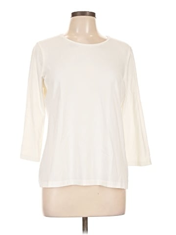 Chico's 3/4 Sleeve T-Shirt (view 1)