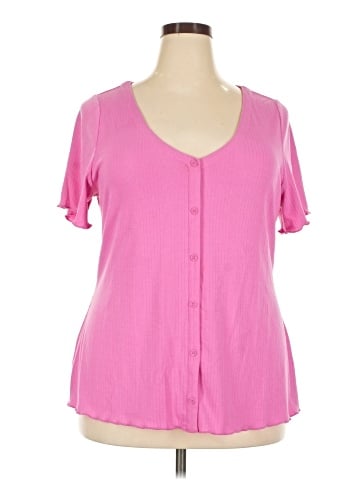 Lane Bryant Short Sleeve Blouse (view 1)