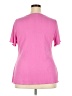 Lane Bryant Pink Short Sleeve Blouse Size 18 - 20 Plus - photo 2