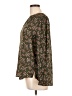 Fun2Fun 100% Polyester Green Long Sleeve Blouse Size L - photo 5