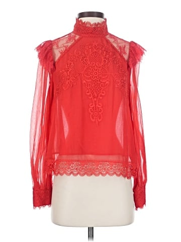 The Kooples Long Sleeve Blouse (view 1)