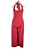 Chelsea28 Solid Red Jumpsuit Size 14 - photo 2