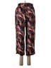 Robert Louis 100% Rayon Paisley Red Casual Pants Size S - photo 2