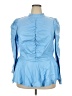Ashley Stewart 100% Polyurethane Blue 3/4 Sleeve Blouse Size 18 Plus - photo 1