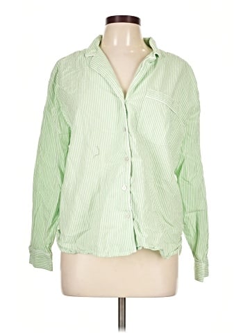 Gap Body Long Sleeve Button-Down Shirt (view 1)