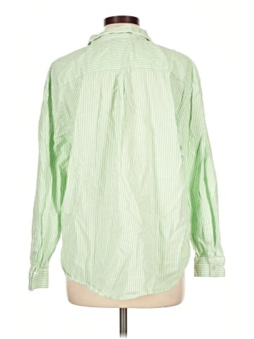 Gap Body Long Sleeve Button-Down Shirt (view 2)