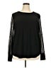 Anne Klein Black Long Sleeve Top Size 2X - photo 1