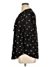Torrid 100% Polyester Hearts Black 3/4 Sleeve Blouse Size 1X Plus (1) - photo 5