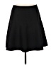 Lands' End Solid Black Casual Skirt Size 6 - photo 1