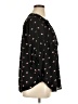 Torrid 100% Polyester Hearts Black 3/4 Sleeve Blouse Size 1X Plus (1) - photo 4