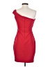 Aqua Solid Red Cocktail Dress Size 4 - photo 2
