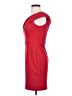 Aqua Solid Red Cocktail Dress Size 4 - photo 5