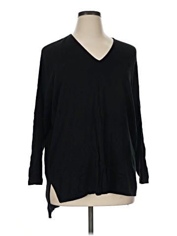 INC International Concepts Long Sleeve Blouse (view 1)