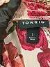 Torrid 100% Polyester Floral Pink Long Sleeve Blouse Size 1X Plus (1) - photo 7