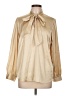 J. McLaughlin Ivory Long Sleeve Blouse Size L - photo 1