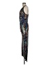 Thalia Sodi Animal Print Blue Cocktail Dress Size M - photo 5
