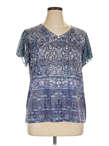 Chico's Short Sleeve Blouse (view 1)