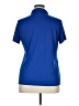 Hanes 100% Polyester Blue Short Sleeve Polo Size XL - photo 2