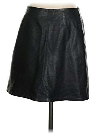 Cache Leather Skirt (view 1)