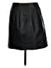 Cache 100% Leather Black Leather Skirt Size 4 - photo 2