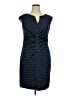 Connected Apparel Blue Cocktail Dress Size 14 - photo 1