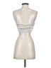 LA Hearts 100% Polyester Silver Sleeveless Top Size S - photo 2