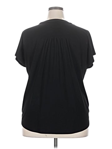 Jones New York Signature Short Sleeve Blouse (view 2)
