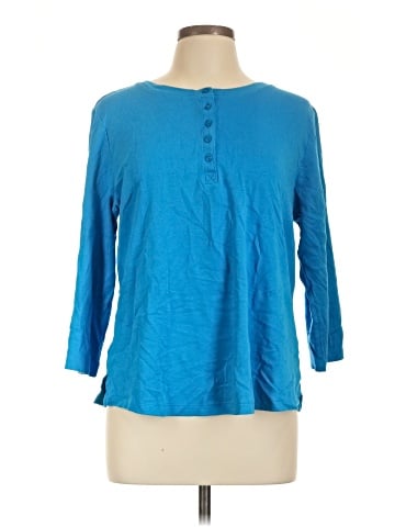 Isaac Mizrahi LIVE! 3/4 Sleeve T-Shirt (view 1)