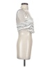 LA Hearts 100% Polyester Silver Sleeveless Top Size S - photo 4