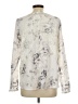 LC Lauren Conrad 100% Polyester Ivory Long Sleeve Blouse Size L - photo 2