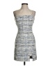 Lovely Day Tweed Blue Cocktail Dress Size S - photo 1