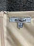 Minuet 100% Polyester Solid Tan Cocktail Dress Size L - photo 7