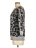 Ann Taylor LOFT Outlet Animal Print Gray Pullover Sweater Size L - photo 5
