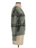 Max Studio Plaid Green Pullover Sweater Size XS - photo 4