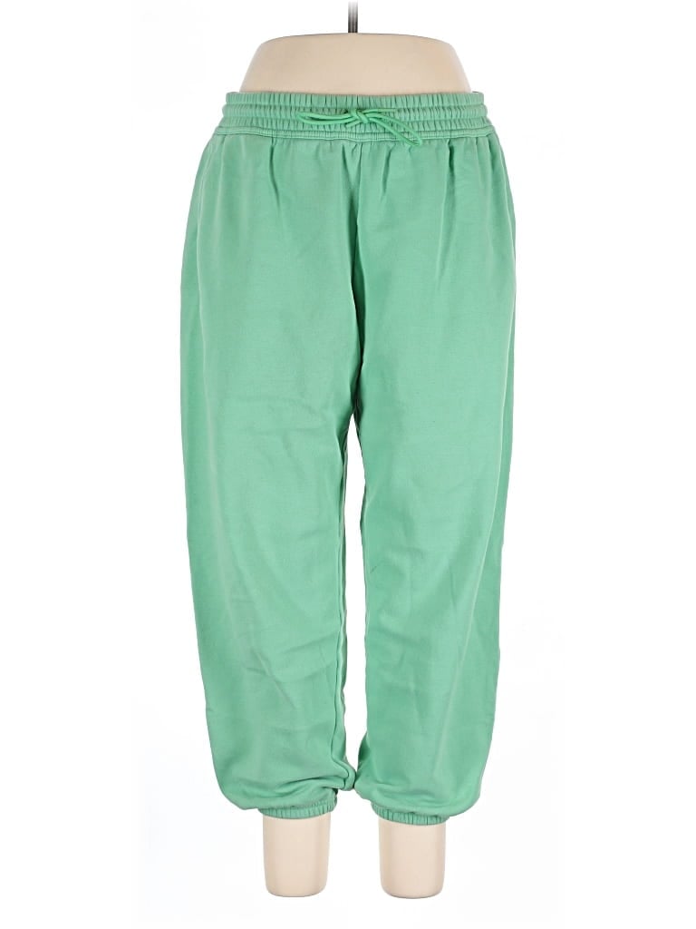 Pre-owned Athleta Sweatpants In Green