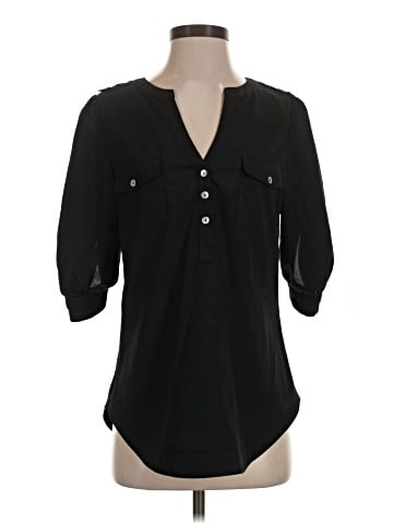 41Hawthorn 3/4 Sleeve Blouse (view 1)