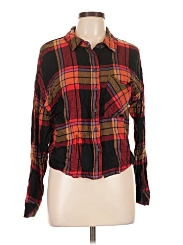 Sanctuary Long Sleeve Button-Down Shirt (view 1)