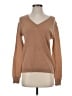 Nordstrom 100% Cashmere Tan Cashmere Pullover Sweater Size S - photo 1