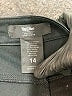 Mossimo Solid Black Casual Pants Size 14 - photo 4