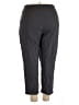 Caslon Solid Gray Linen Pants Size 3X - photo 2
