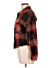 Sanctuary Plaid Black Long Sleeve Button-Down Shirt Size L - photo 5