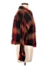 Sanctuary Plaid Black Long Sleeve Button-Down Shirt Size L - photo 4