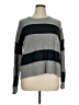 Ann Taylor LOFT Stripes Gray Pullover Sweater Size XL - photo 1