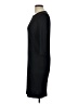 Lush Solid Black Casual Dress Size L - photo 5