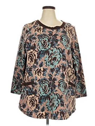 D&Co. 3/4 Sleeve Blouse (view 1)