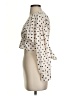 Zara Polka Dots Ivory 3/4 Sleeve Blouse Size XS - photo 5